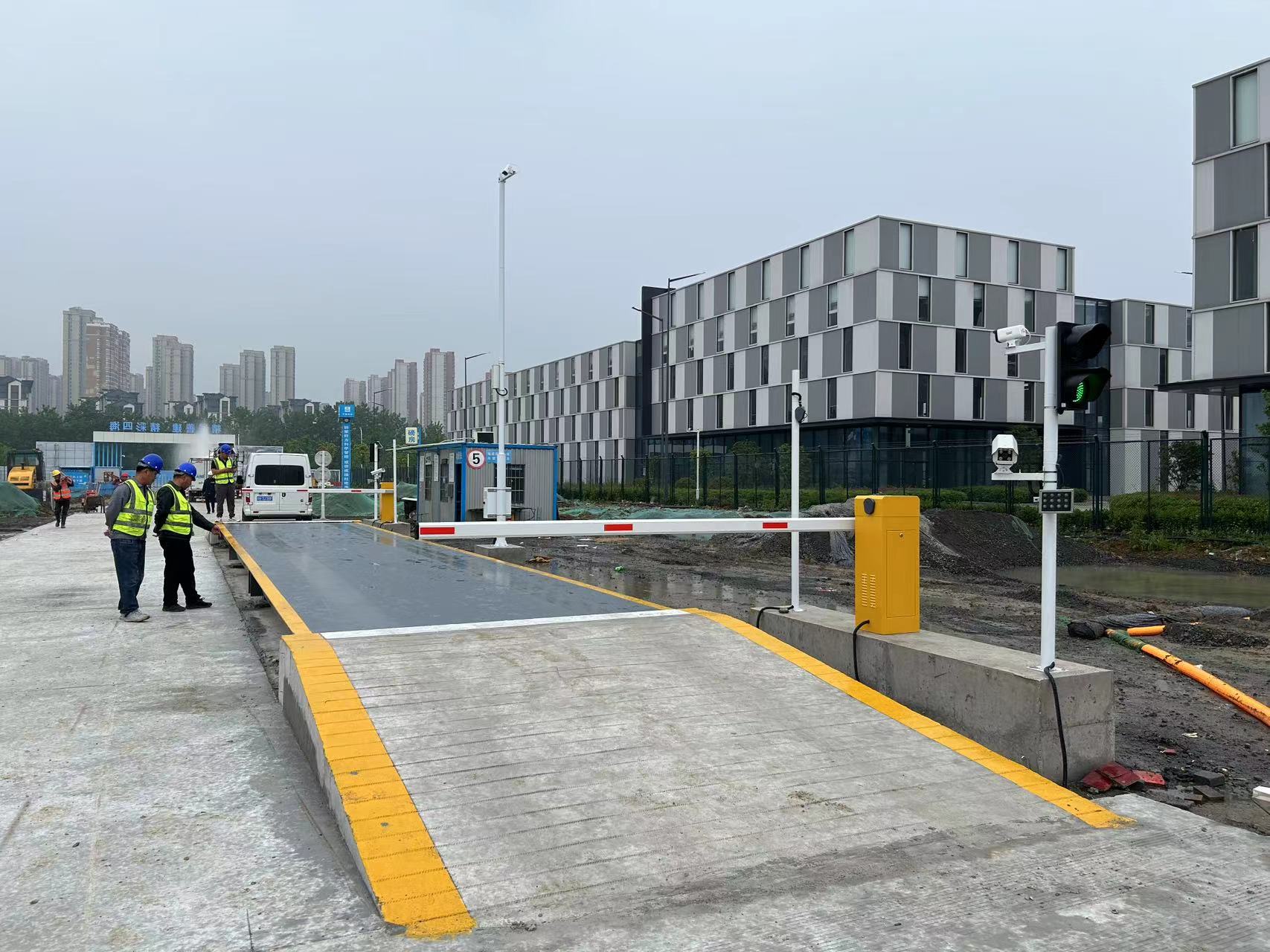 迭部縣120噸地磅18米汽車衡無人值守地磅圖片