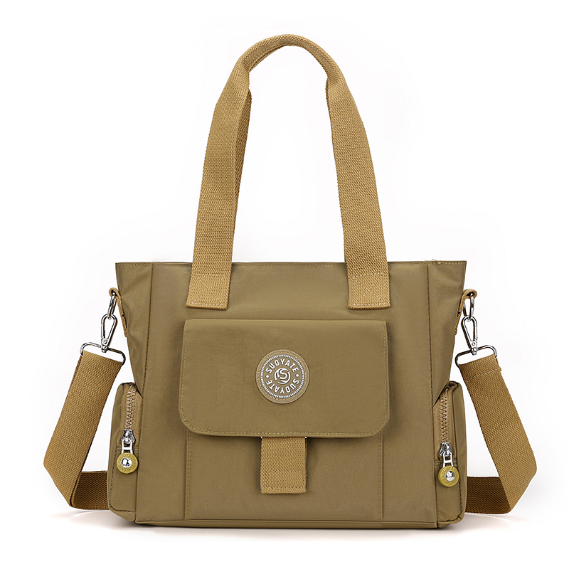 大容量女士單肩包輕盈尼龍布女包戶外休閑手提包潮搭通勤斜挎包圖片/大容量女士單肩包輕盈尼龍布女包戶外休閑手提包潮搭通勤斜挎包樣板圖 (3)