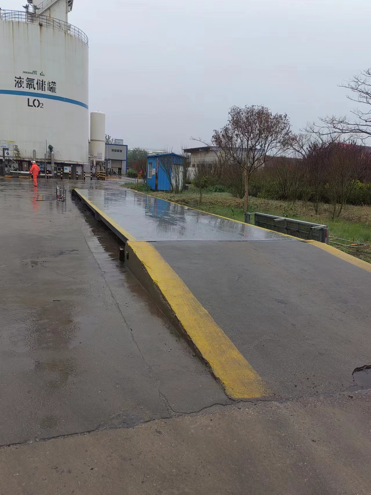 100噸汽車(chē)衡3x18電子地上衡100噸地磅淄川區(qū)5T地磅圖片