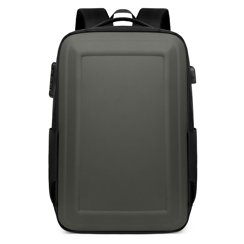 大容量時(shí)尚雙肩包簡(jiǎn)約質(zhì)感休閑包旅行背包商務(wù)通勤筆記本電腦包