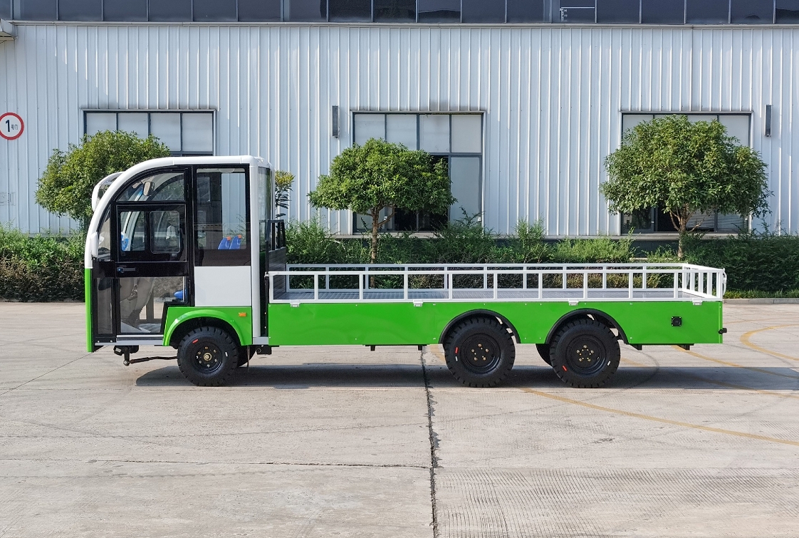 電動貨車帶擋雨門（YCH32-3T） 廠區(qū)電動牽引轉(zhuǎn)運貨斗車