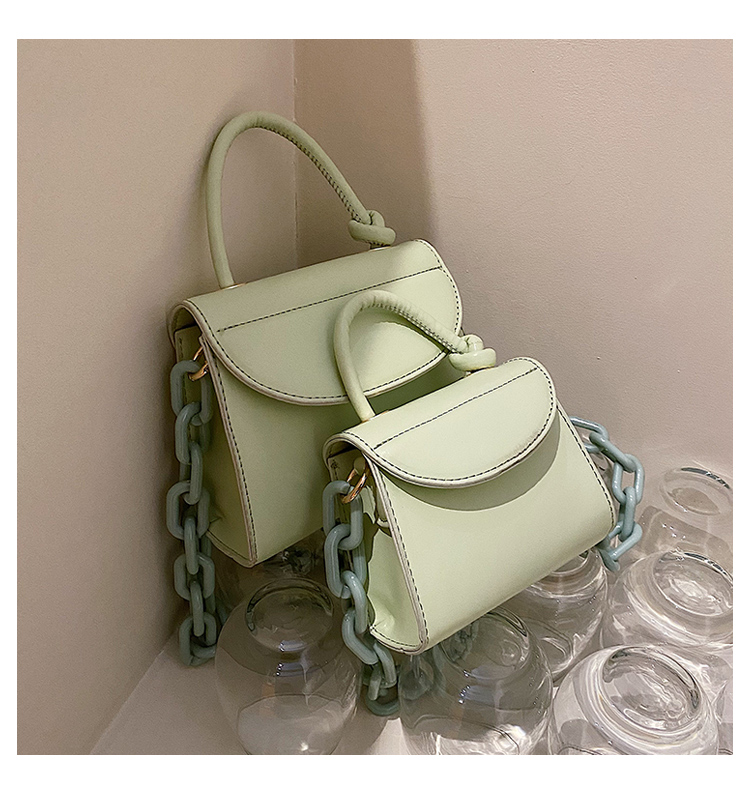 韓版時尚簡約手提包新款女包簡約潮搭鏈條斜挎包都市風靚麗休閑包圖片/韓版時尚簡約手提包新款女包簡約潮搭鏈條斜挎包都市風靚麗休閑包樣板圖 (2)