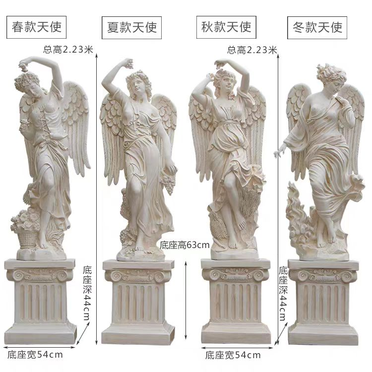 河北四季女神雕塑價格-廠家價格-多少錢【曲陽縣誠信宏久雕刻廠】