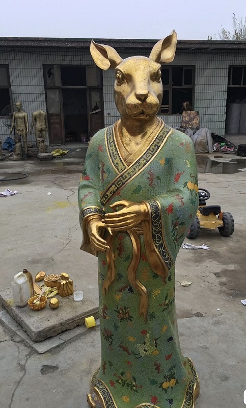 景泰藍(lán)十二生肖紫銅胎掐絲琺瑯工藝品圖片/景泰藍(lán)十二生肖紫銅胎掐絲琺瑯工藝品樣板圖 (4)