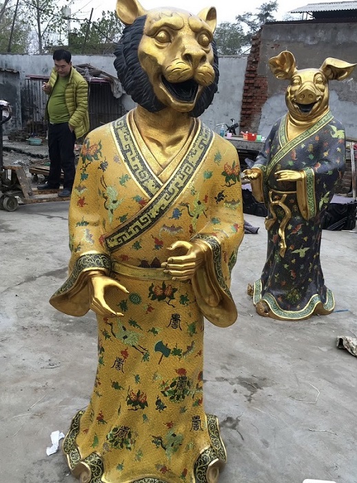 景泰藍(lán)十二生肖紫銅胎掐絲琺瑯工藝品圖片/景泰藍(lán)十二生肖紫銅胎掐絲琺瑯工藝品樣板圖 (2)