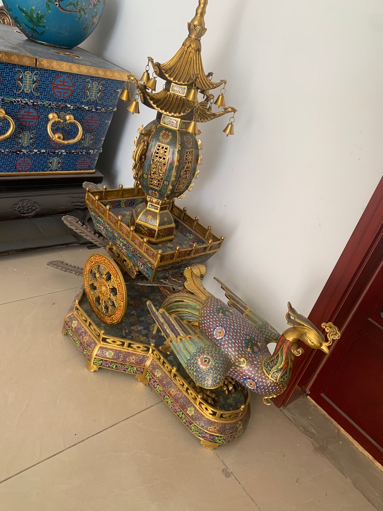 景泰藍(lán)工藝品擺件圖片