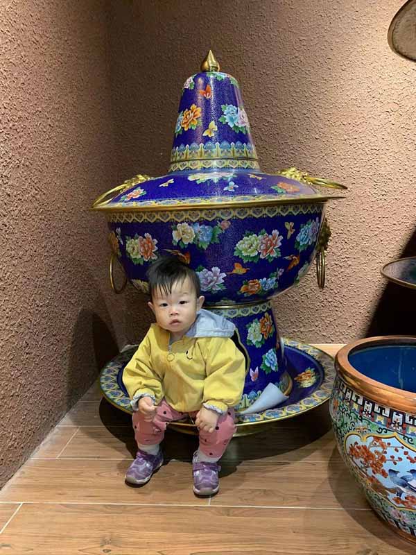 景泰藍(lán)工藝品加工定制紫銅胎高溫?zé)贫摄~胎掐絲琺瑯工藝品純手工制作  紫銅工藝品