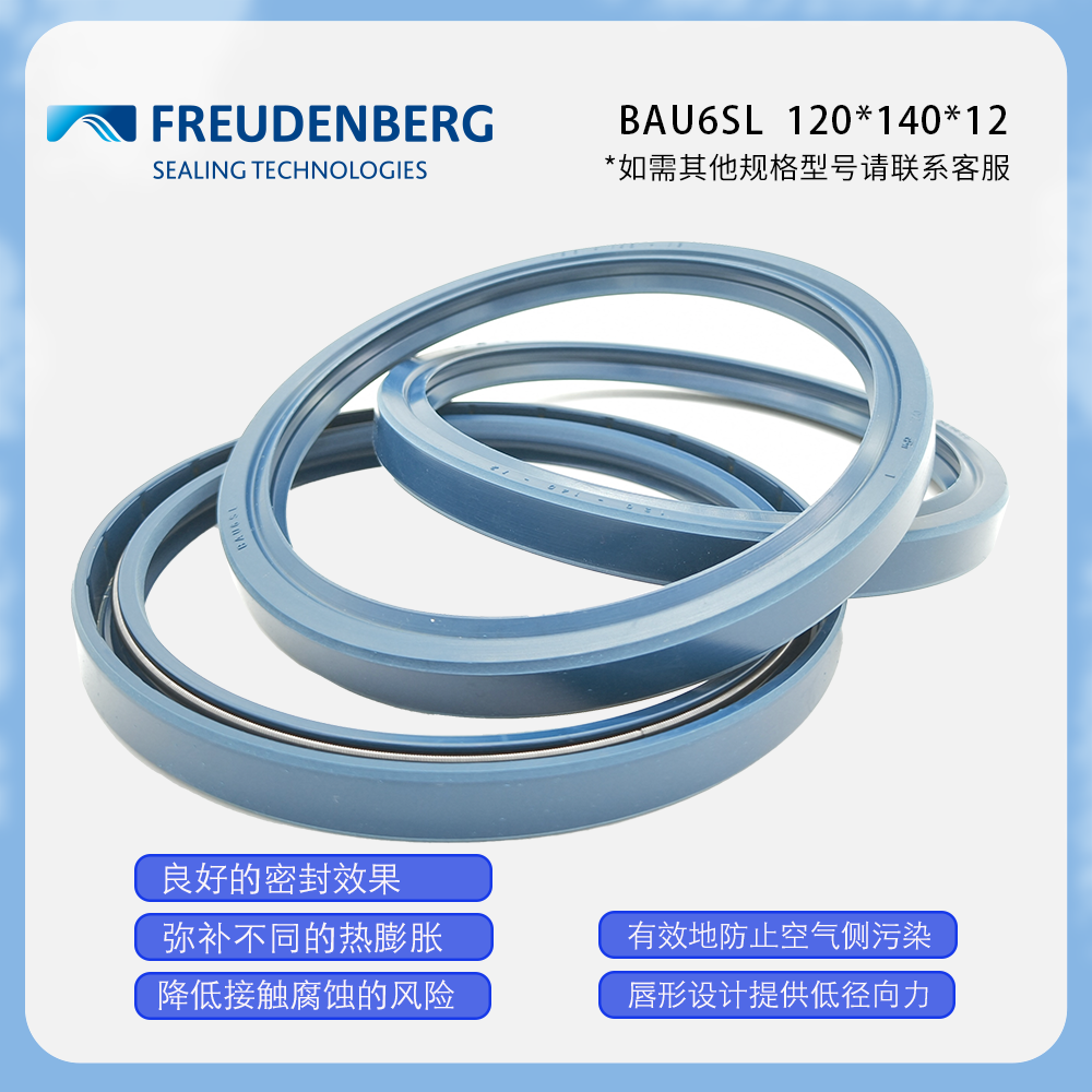 德國CFW骨架油封120*140*12耐油耐磨正品現(xiàn)貨密封件 BAU6SL