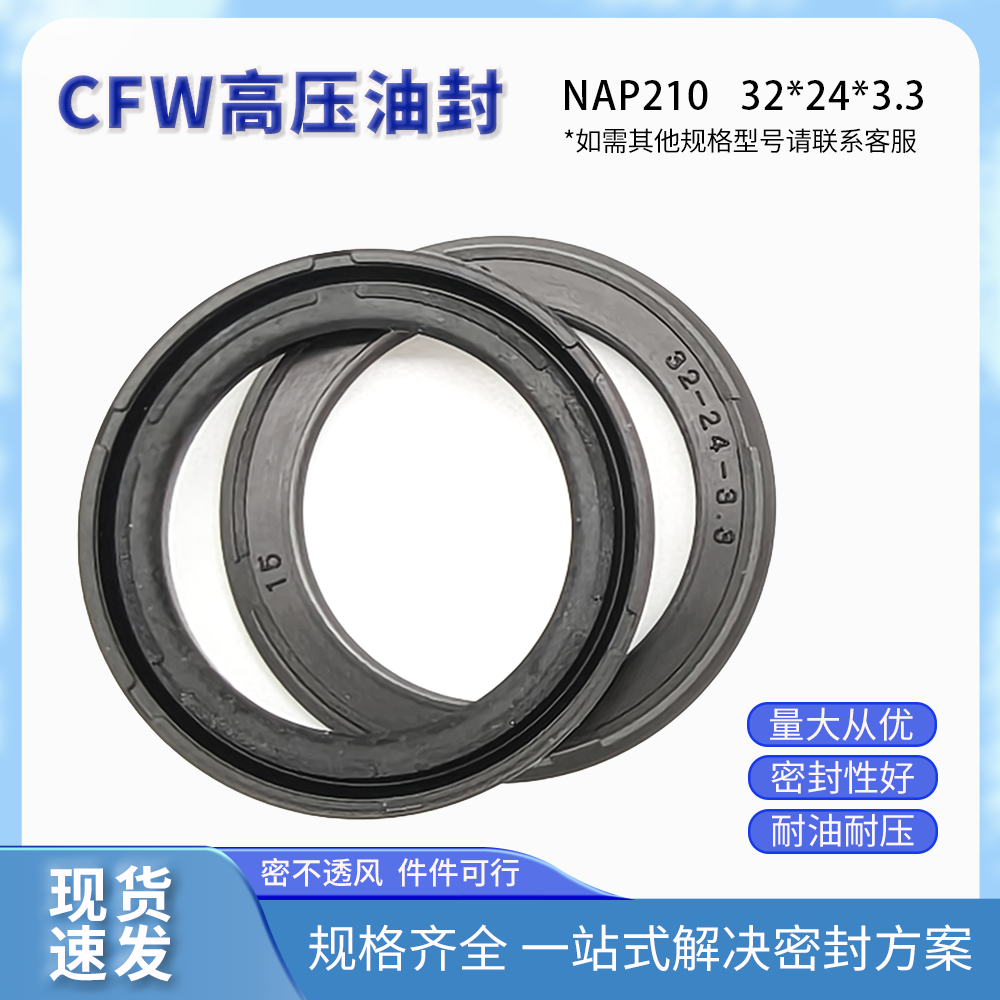 德國CFW高壓耐油封32*24*3.3耐油耐磨正品現(xiàn)貨密封件 NAP210