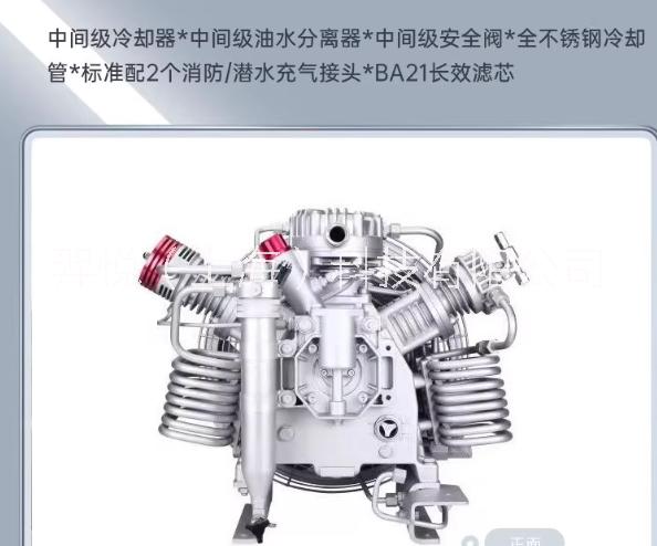 高壓呼吸空氣填充泵消防潛水橇式加強框BBC-300