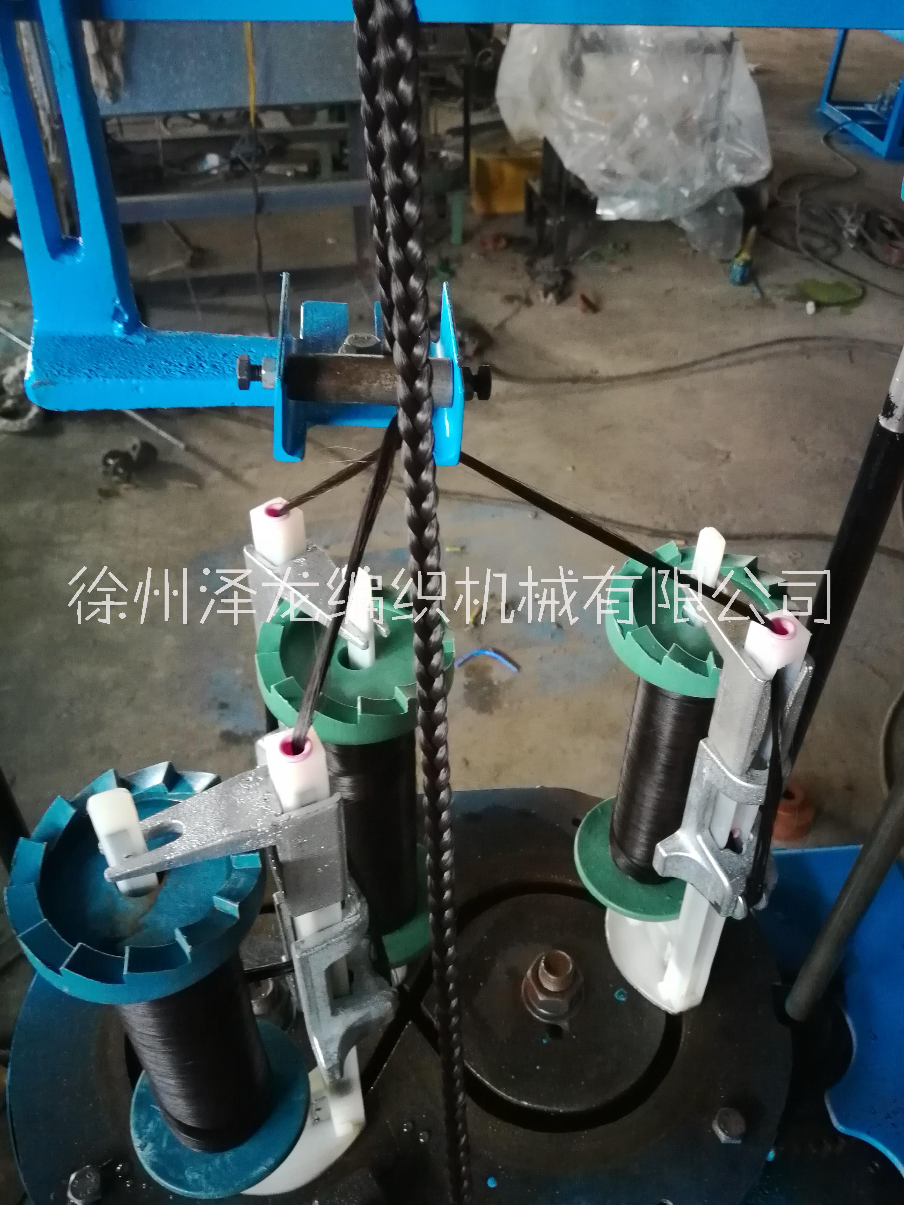 高溫絲、假發(fā)絲加長大線管三股麻花辮子機