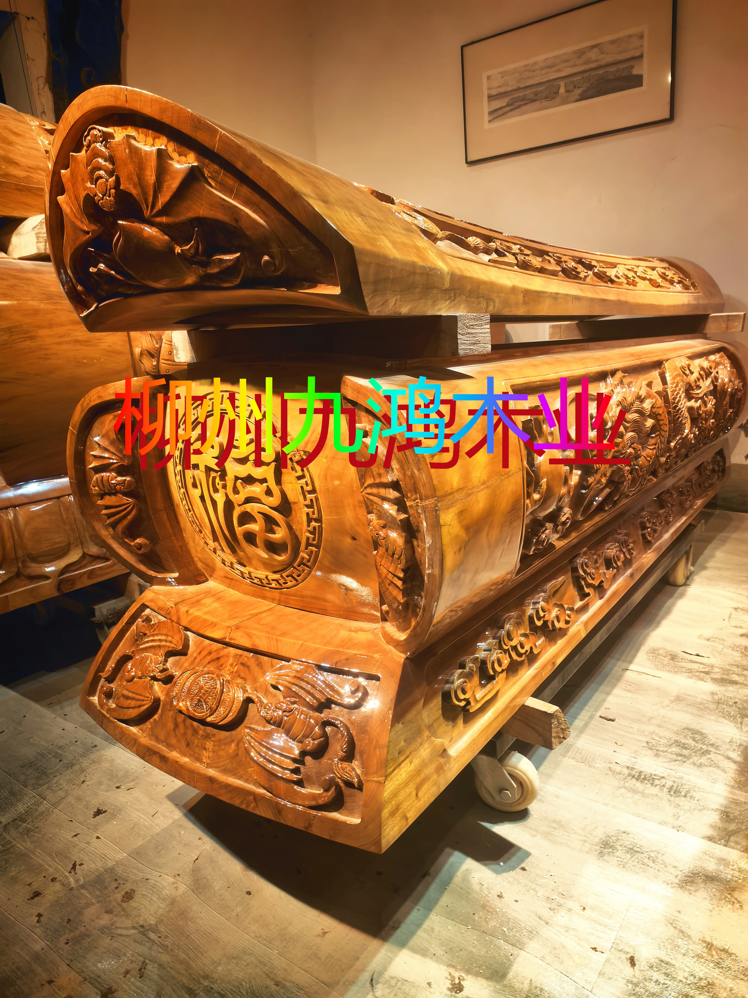 廣西柳州小葉金絲楠棺材生產(chǎn)廠家@什么樣的棺材符合道家文化