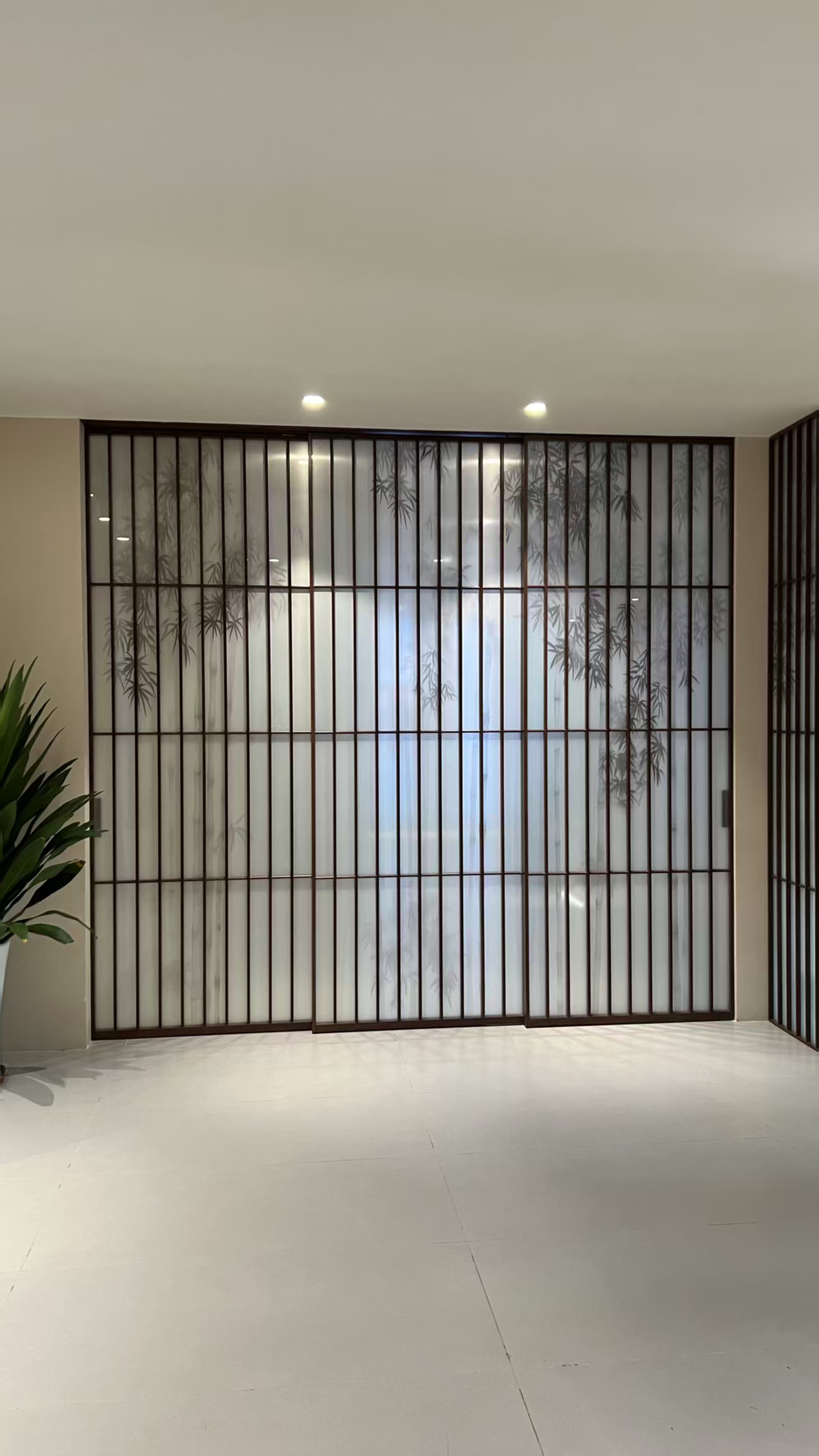 極簡玻璃門非標定制 加工 定做廠家 宋氏美學推拉門圖片