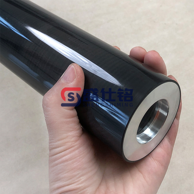 鋰電碳纖輥軸 高精度高模量 輕量化碳纖維輥