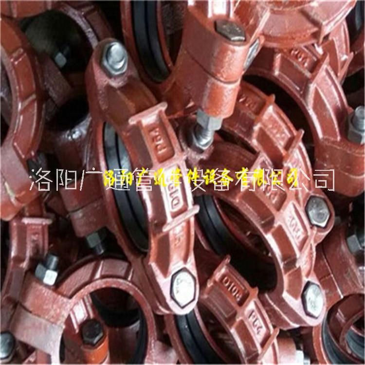 管道管件XGQT0102卡箍抱箍管箍管套撓卡管接頭礦用快速接頭廣通鑄造管件
