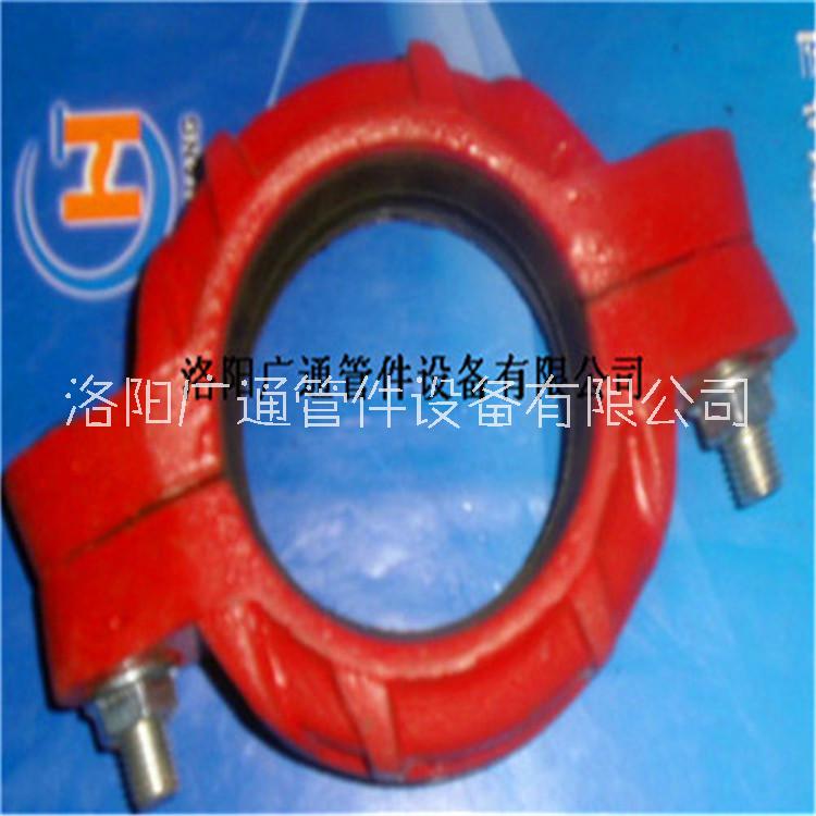 管道管件XGQT0102卡箍抱箍管箍管套撓卡管接頭礦用快速接頭廣通鑄造管件