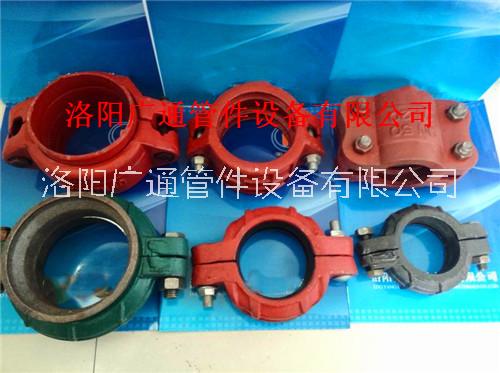 管道管件XGQT0102卡箍抱箍管箍管套撓卡管接頭礦用快速接頭廣通鑄造管件