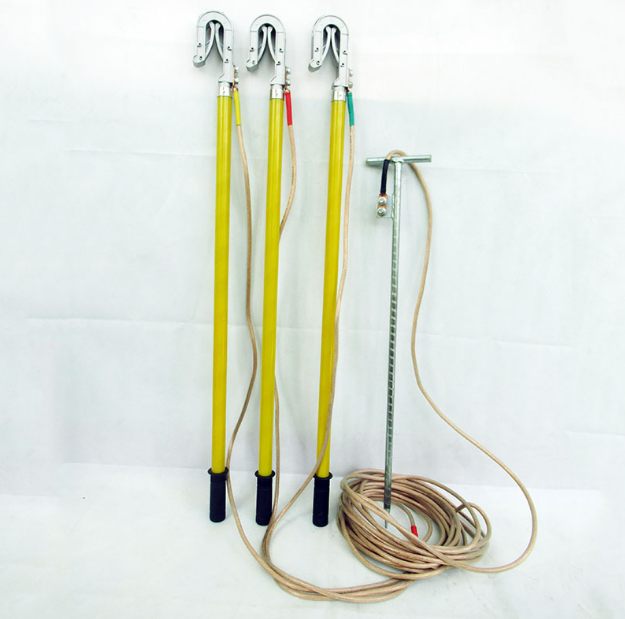 雙舌接地棒35MM接地線多芯便攜型10kv高壓接地線河北廠家直供現(xiàn)貨圖片