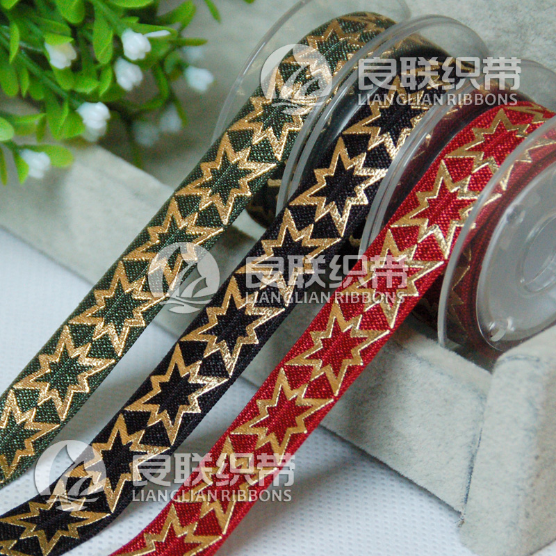 供應(yīng)良聯(lián)織帶印刷彈性帶印刷燙金彈性帶印刷織帶廠家定制