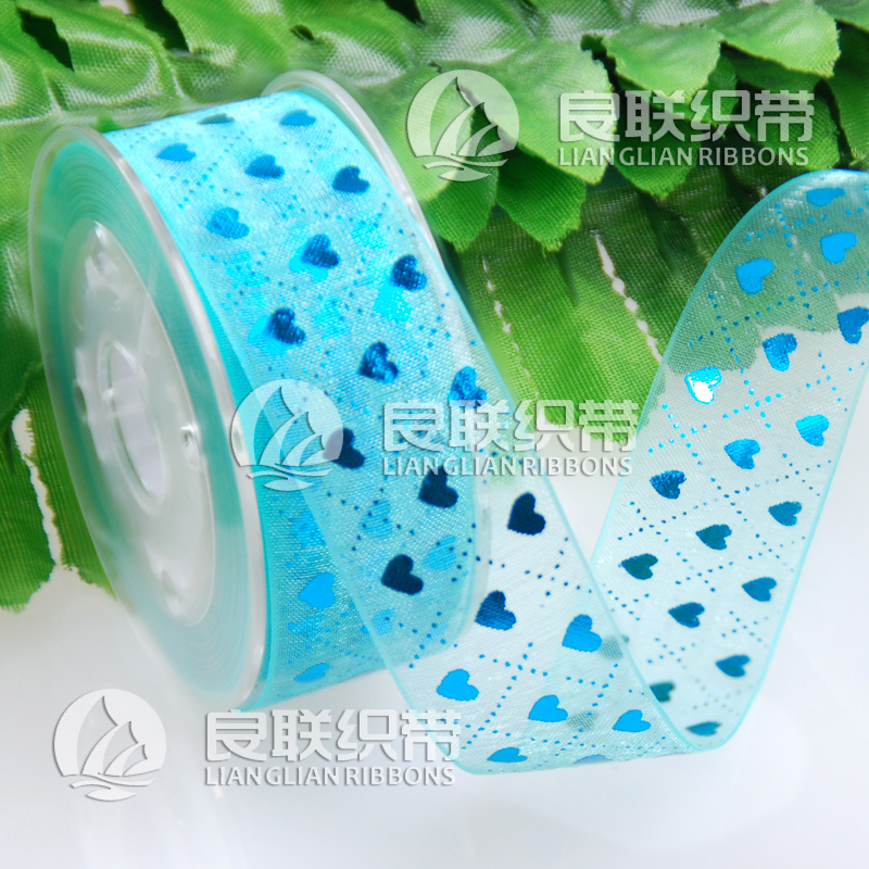 供應廈門織帶印刷雪紗織帶