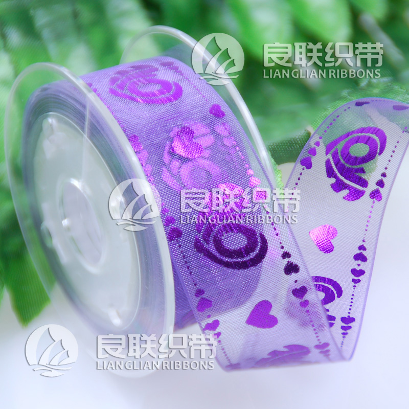 供應(yīng)雪紗印刷織帶印刷良聯(lián)