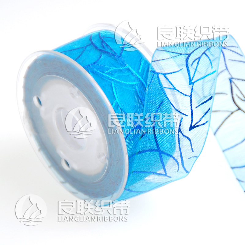 供應(yīng)雪紗織帶印刷織帶印刷可定制