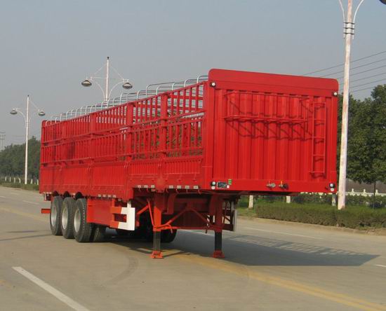 供應(yīng)黑龍江倉(cāng)柵式半掛車出廠價(jià)
