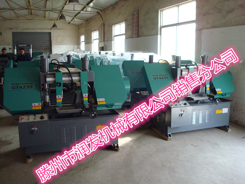 供應(yīng)GT4235雙立柱臥式金屬帶鋸床