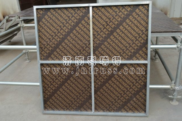 供應(yīng)上車雷亞架鋼鐵舞臺 車展用舞臺