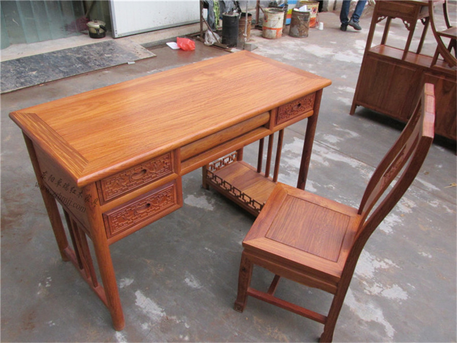 供應(yīng)*花梨木電腦桌