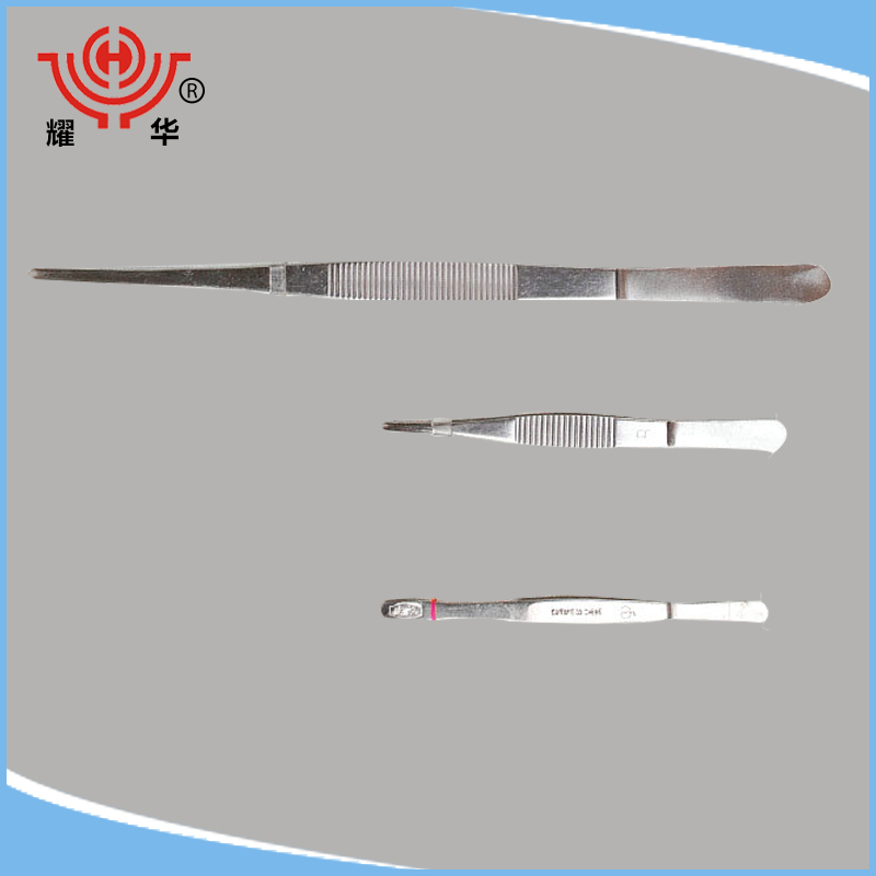 供應化驗室用不銹鋼指鑷12.5cm，生產(chǎn)商直銷 誠信經(jīng)營  質(zhì)優(yōu)價廉 可定制