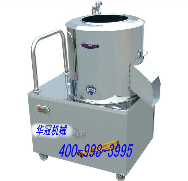 供應(yīng)土豆脫皮機 350型土豆脫皮機價格 衡水土豆去皮機