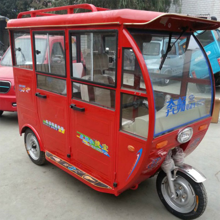 供應自貢市大安區(qū)全封閉電動三輪車榮縣電動三輪客車 富順電動老年車