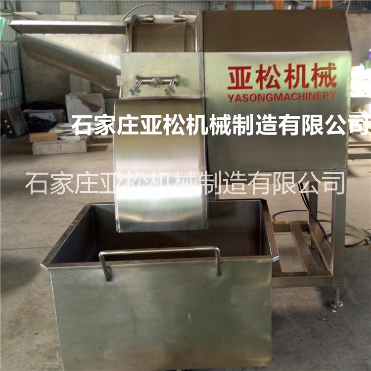 供應(yīng)大型凍肉蔬菜切丁一體機(jī)
