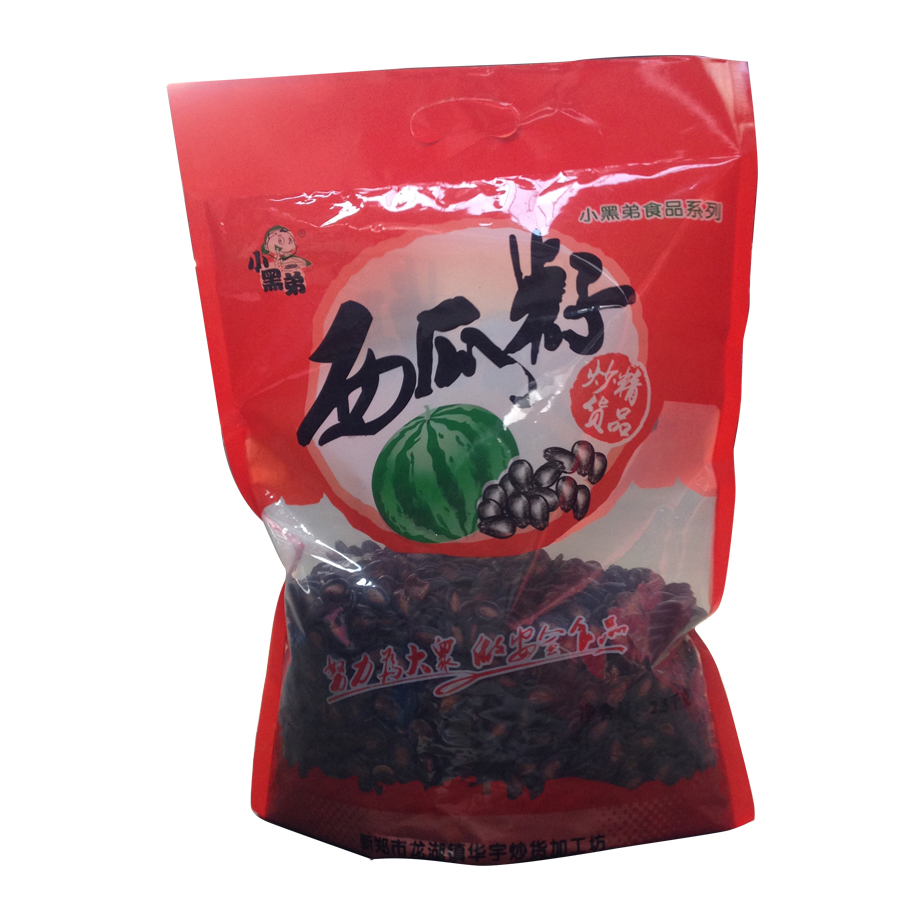 河南小黑弟西瓜子直銷鄭州西瓜子批發(fā) 香草味、甘草味、五香味西瓜子