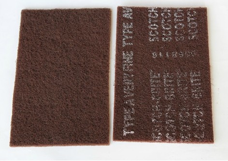 供應(yīng)正品3M7447B工業(yè)百潔布 3M百潔布清潔除銹拋光打磨布