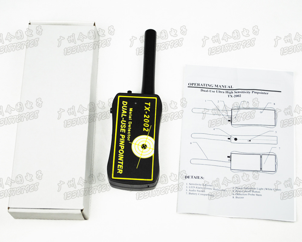 供應(yīng)TX-2002手持金屬探測(cè)器便攜式手持探測(cè)器鐵釘探測(cè)器
