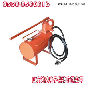 供應(yīng)升柱器手動液壓泵站cd