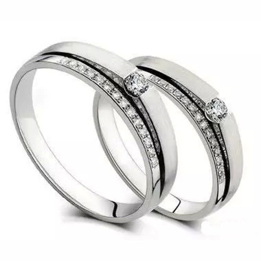 供應(yīng)耀金情侶戒指5