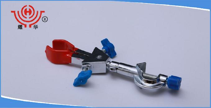 供應(yīng)優(yōu)質(zhì)電鍍兩爪變向*夾（小號），實驗室分析儀器 現(xiàn)貨供應(yīng)