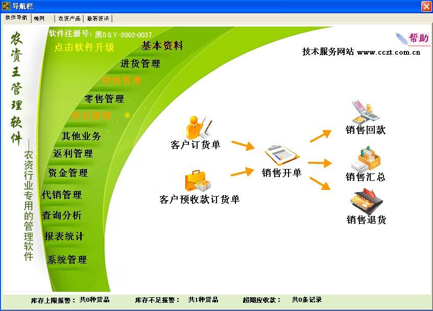 農(nóng)資王進銷存軟件