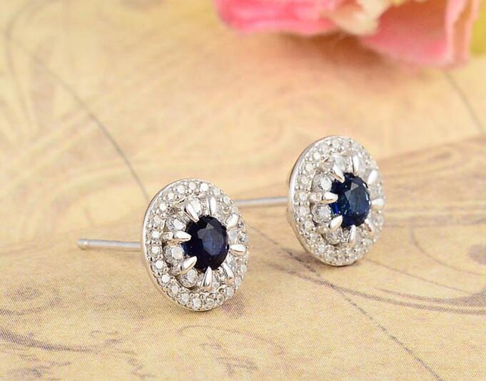 供應(yīng)用于配飾的藍(lán)波耳環(huán)