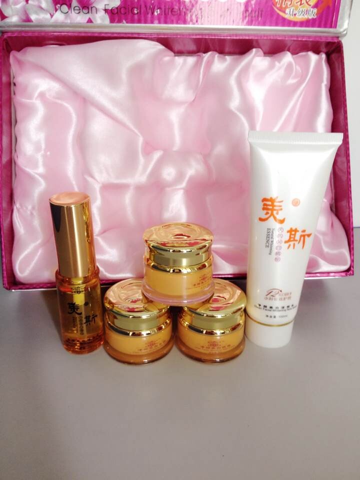 供應(yīng)韓姿戀美斯凈顏美白五合一，批發(fā)韓姿戀美斯凈顏美白五件套套裝