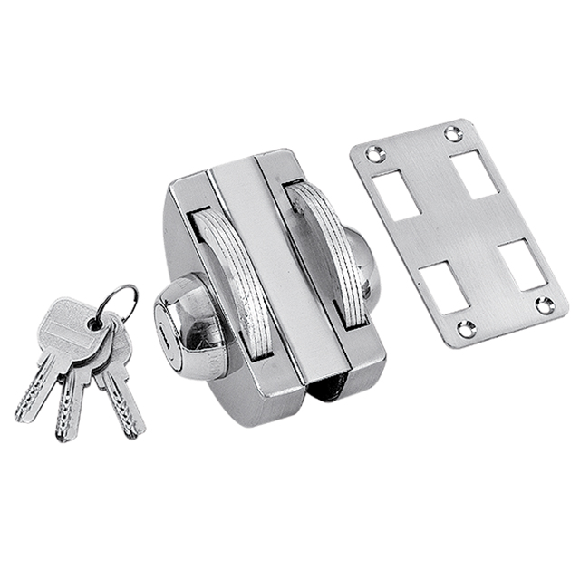 供應(yīng)玻璃門鎖C-117