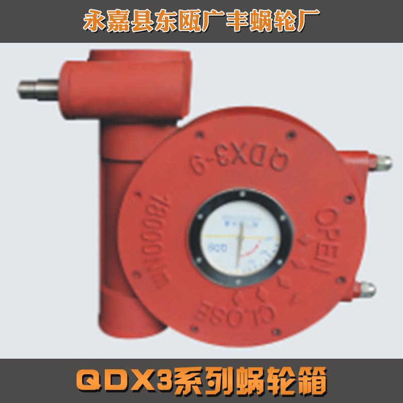 供應(yīng)QDX3系列蝸輪箱 蝸輪箱 手動(dòng)蝸輪箱 不銹鋼蝸輪箱