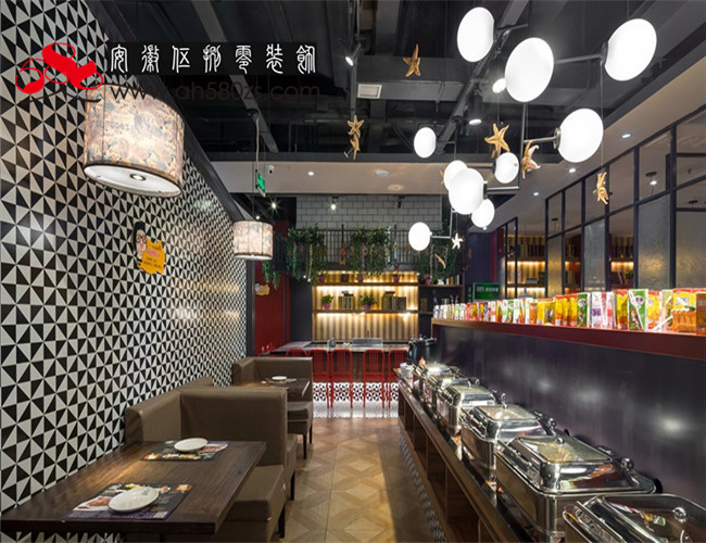 合肥鐵板燒店裝修 超凡的裝修，超凡的味道