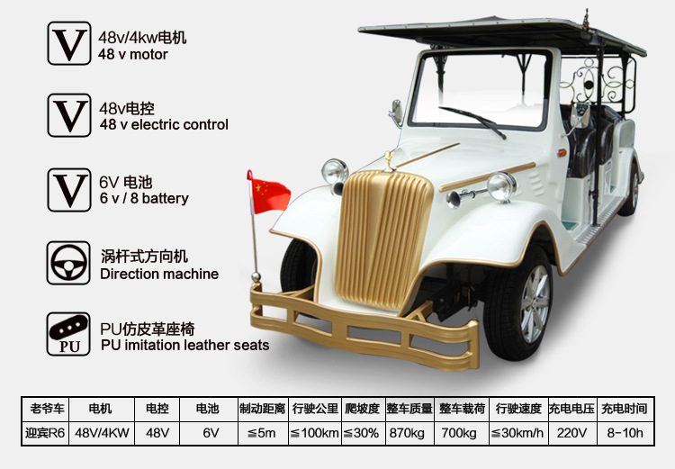 供應(yīng)八座迎賓老爺車(KRD-R6)