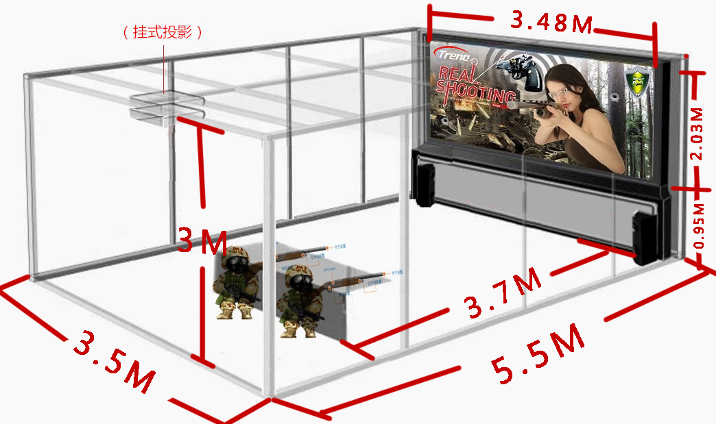 供應(yīng)3D模擬射擊館