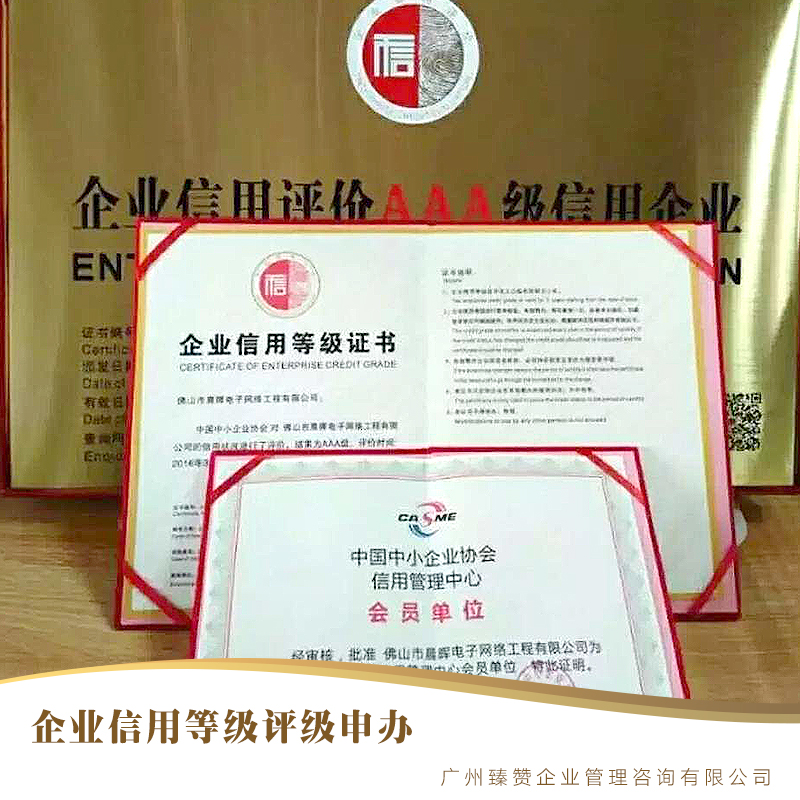 供應(yīng)辦理企業(yè)信用等級(jí)評(píng)級(jí) 企業(yè)信用評(píng)價(jià)AAA級(jí)信用企業(yè)辦理的條件
