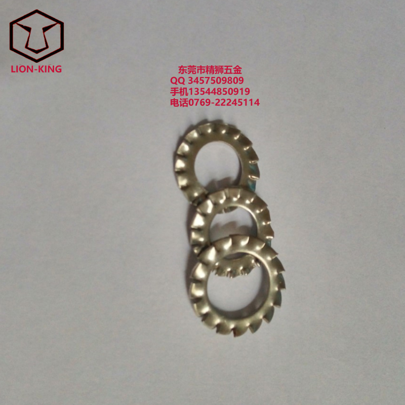 供應(yīng)環(huán)保外鋸齒鎖緊墊圈，不銹鋼外多齒墊圈